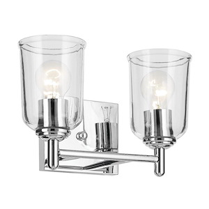 Shailene - 2 Light Bath Vanity-8.25 Inches Tall and 12.5 Inches Wide - 1340470