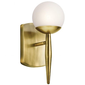 Jasper - 1 Light Wall Sconce In Mid-Century Modern Style-11.5 Inches Tall and 4.5 Inches Wide - 1254666