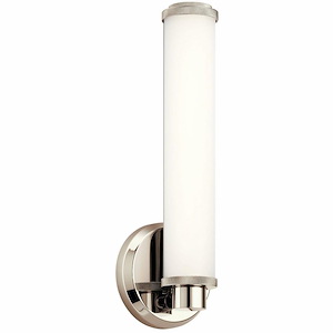 Indeco - 1 Light Wall Sconce - With Transitional Inspirations - 14.5 Inches Tall By 5 Inches Wide - 1254107