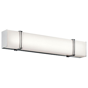 Impello - 1 Light Linear Bath Vanity Approved for Damp Locations - with Contemporary inspirations - 30.25 inches wide - 967920