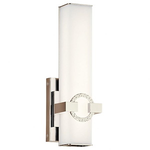 Bordeaux - 1 Light Wall Sconce - with Contemporary inspirations - 13.75 inches tall by 4.5 inches wide