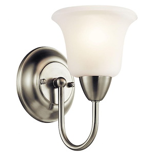 Nicholson - 1 Light Wall Sconce - with Transitional inspirations - 10 inches tall by 6 inches wide - 967012
