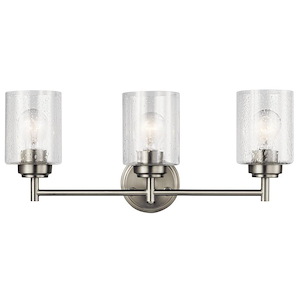 Winslow - 3 Light Bath Vanity Approved for Damp Locations - with Contemporary inspirations - 9.25 inches tall by 21.5 inches wide - 969234