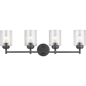 Winslow - 4 Light Bath Vanity Approved for Damp Locations - with Contemporary inspirations - 30 inches wide - 969233