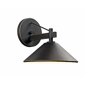 Ripley - 1 Light Outdoor Wall Bracket - 8 Inches Wide - 1254118