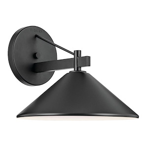 Ripley - 1 Light Outdoor Wall Mount In Mission Style-10 Inches Tall and 12 Inches Wide - 1321145