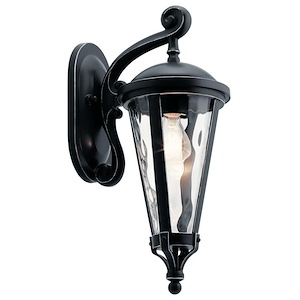Cresleigh - 1 light Medium Outdoor Wall Lantern - with Traditional inspirations - 18 inches tall by 7 inches wide - 970131
