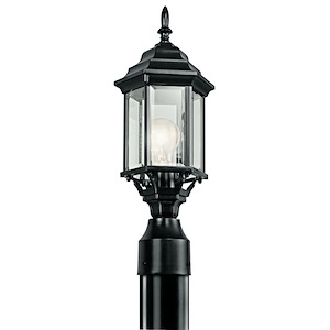 Chesapeake - 1 light Outdoor Post Mount - with Traditional inspirations - 18 inches tall by 6.5 inches wide - 966822