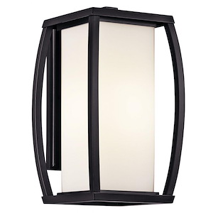 Bowen - 1 light Outdoor Wall Lantern - with Transitional inspirations - 15.75 inches tall by 9 inches wide - 967030
