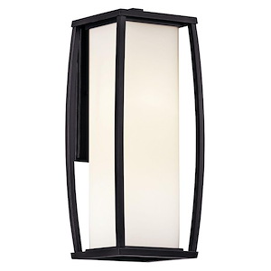 Bowen - 2 light Outdoor Wall Lantern - with Transitional inspirations - 18 inches tall by 7.25 inches wide - 967029