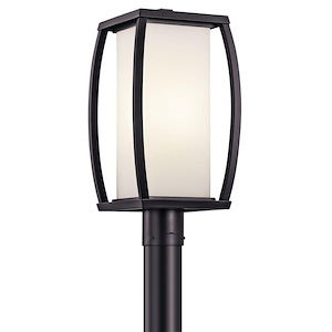 Bowen - 1 light Outdoor Post Mount - with Transitional inspirations - 18.5 inches tall by 9 inches wide - 967028