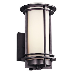 Pacific Edge - 1 light Outdoor Wall Mount - with Contemporary inspirations - 10.75 inches tall by 6 inches wide - 967144
