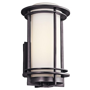 Pacific Edge - 1 Light Outdoor Wall Mount - With Contemporary Inspirations - 13.25 Inches Tall By 8 Inches Wide - 1152974