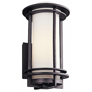 Pacific Edge - 1 light Outdoor Wall Mount - with Contemporary inspirations - 16.5 inches tall by 9.5 inches wide - 967142