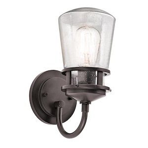 Lyndon - 1 light Outdoor Wall Lantern - with Coastal inspirations - 11.25 inches tall by 5 inches wide - 967208