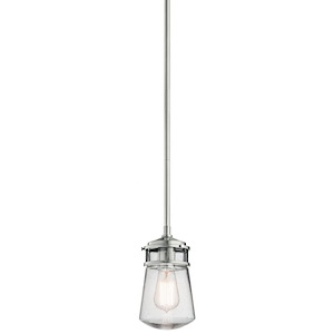 Lyndon - 1 light Outdoor Pendant - with Coastal inspirations - 9.25 inches tall by 5 inches wide - 967578