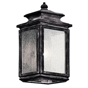 Wiscombe Park - 1 light Outdoor Small Wall Mount - 12.25 inches tall by 6 inches wide - 967571