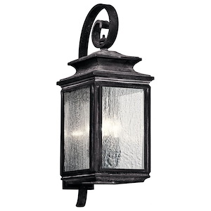 Wiscombe Park - 4 light Outdoor Large Wall Mount - 26.25 inches tall by 9 inches wide - 967569