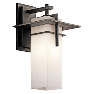 Caterham - 1 light Outdoor Wall Mount - with Contemporary inspirations - 14.75 inches tall by 8 inches wide - 967135