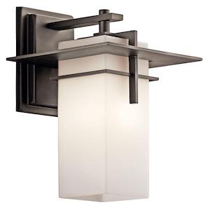 Caterham - 1 Light Outdoor Wall Mount - With Contemporary Inspirations - 14.75 Inches Tall By 8 Inches Wide - 274720