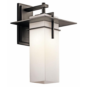 Caterham - 1 Light Outdoor Wall Mount - With Contemporary Inspirations - 17.5 Inches Tall By 10 Inches Wide - 1146822