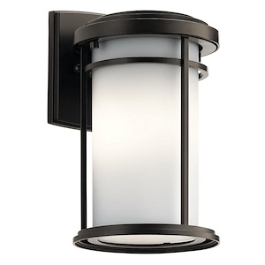 Toman - 1 light Outdoor Small Wall Lantern - 10.25 inches tall by 6 inches wide - 968593
