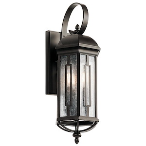 Galemore - 3 light Medium Outdoor Wall Mount - with Traditional inspirations - 21.75 inches tall by 7.75 inches wide - 968271