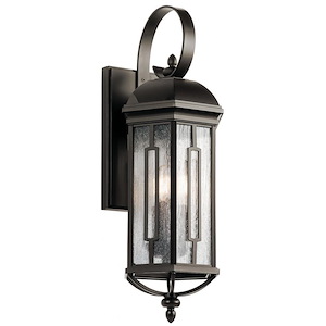 Galemore - 3 light Large Outdoor Wall Mount - with Traditional inspirations - 26.5 inches tall by 9.5 inches wide - 968270
