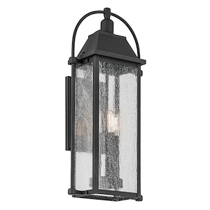 Harbor Row - 3 Light Outdoor Wall Mount In Farmhouse Style-23.25 Inches Tall and 10.5 Inches Wide