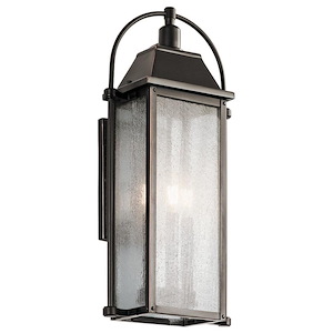 Harbor Row - 3 light Medium Outdoor Wall Mount - with Traditional inspirations - 23.25 inches tall by 10.5 inches wide - 968266