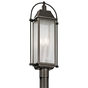 Harbor Row - 4 light Outdoor Post Lantern - with Traditional inspirations - 27.25 inches tall by 6 inches wide - 968264