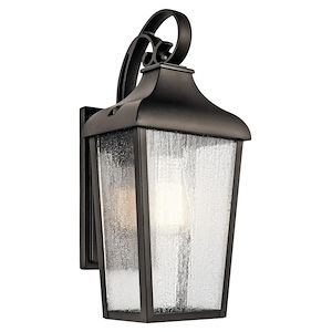 Forestdale - 1 light Small Outdoor Wall Lantern - with Traditional inspirations - 14.75 inches tall by 7 inches wide - 968412