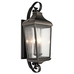 Forestdale - 3 light X-Large Outdoor Wall Lantern - with Traditional inspirations - 30.75 inches tall by 12 inches wide - 968409