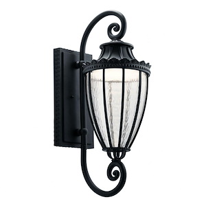 Wakefield - 1 Light Outdoor Wall Sconce - with Traditional inspirations - 29.5 inches tall by 10.5 inches wide - 968906
