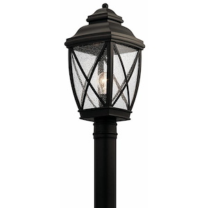 Tangier - 1 light Outdoor Post Lantern - 19.75 inches tall by 9.5 inches wide - 968960