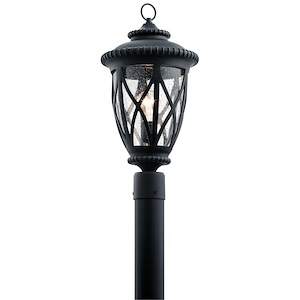 Admirals Cove - 1 Light Outdoor Post Lantern in Traditional Style made with Climates Materials for Coastal Environments - 968955