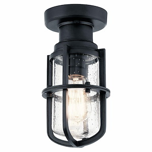 Suri - 1 light Outdoor Flush Mount - 11 inches tall by 5.5 inches wide - 969095