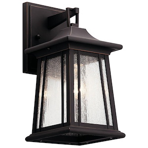 Taden - 1 light Small Outdoor Wall Lantern - 12.5 inches tall by 6 inches wide