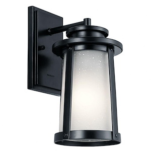 Harbor Bay - 1 light Small Outdoor Wall Lantern - with Coastal inspirations - 12.25 inches tall by 6 inches wide - 969336