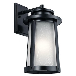 Harbor Bay - 1 light Large Outdoor Wall Lantern - with Coastal inspirations - 18.5 inches tall by 9.5 inches wide - 969334