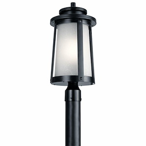 Harbor Bay - 1 light Outdoor Post Lantern - with Coastal inspirations - 20.5 inches tall by 9.5 inches wide - 969333