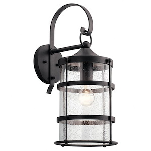 Mill Lane - 1 light Large Outdoor Wall Lantern - with Coastal inspirations - 21 inches tall by 9 inches wide - 969319