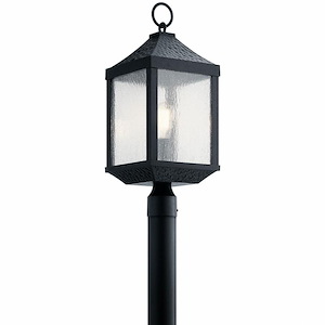 Springfield - 1 light Outdoor Post Lantern - 23.25 inches tall by 9 inches wide - 969472