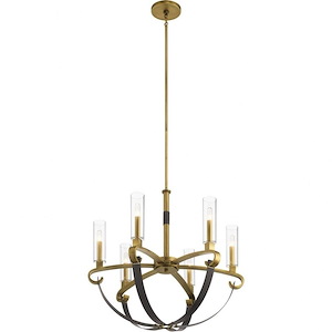 Artem - 6 Light Medium Chandelier In Soft Contemporary Style-26 Inches Tall and 27 Inches Wide - 1254708