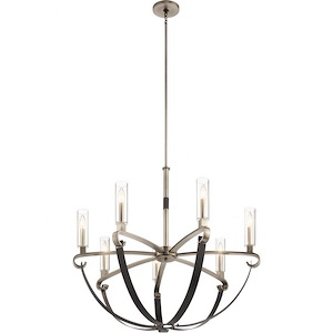 Artem - 7 Light Large Chandelier - With Soft Contemporary Inspirations - 34 Inches Tall By 36 Inches Wide - 1254316