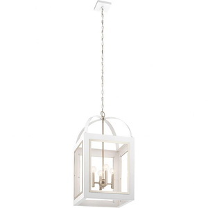 Vath - 4 light Large Foyer Pendant - 30 inches tall by 16 inches wide - 970233