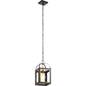 Vath - 1 Light Pendant In Vintage Industrial Style-16.25 Inches Tall and 8 Inches Wide - 1254326