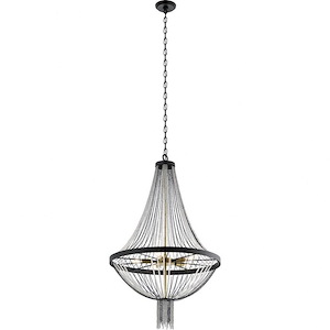Alexia - 5 Light Small Chandelier - With Traditional Inspirations - 39.5 Inches Tall By 23.75 Inches Wide - 1254273
