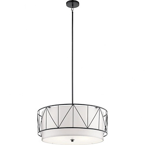 Birkleigh - Pendant 4 Light - with Transitional inspirations - 11.5 inches tall by 24 inches wide - 970245
