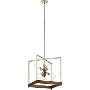 Tanis - 6 light Foyer Pendant - 21 inches tall by 18 inches wide - 970251